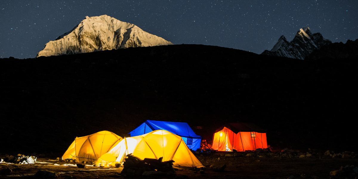 Camping in Langtang Trek