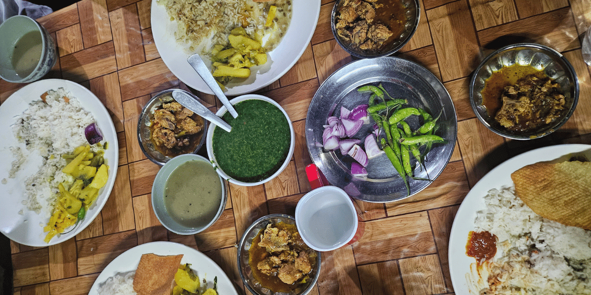 Dal Bhat in Langtang Trek