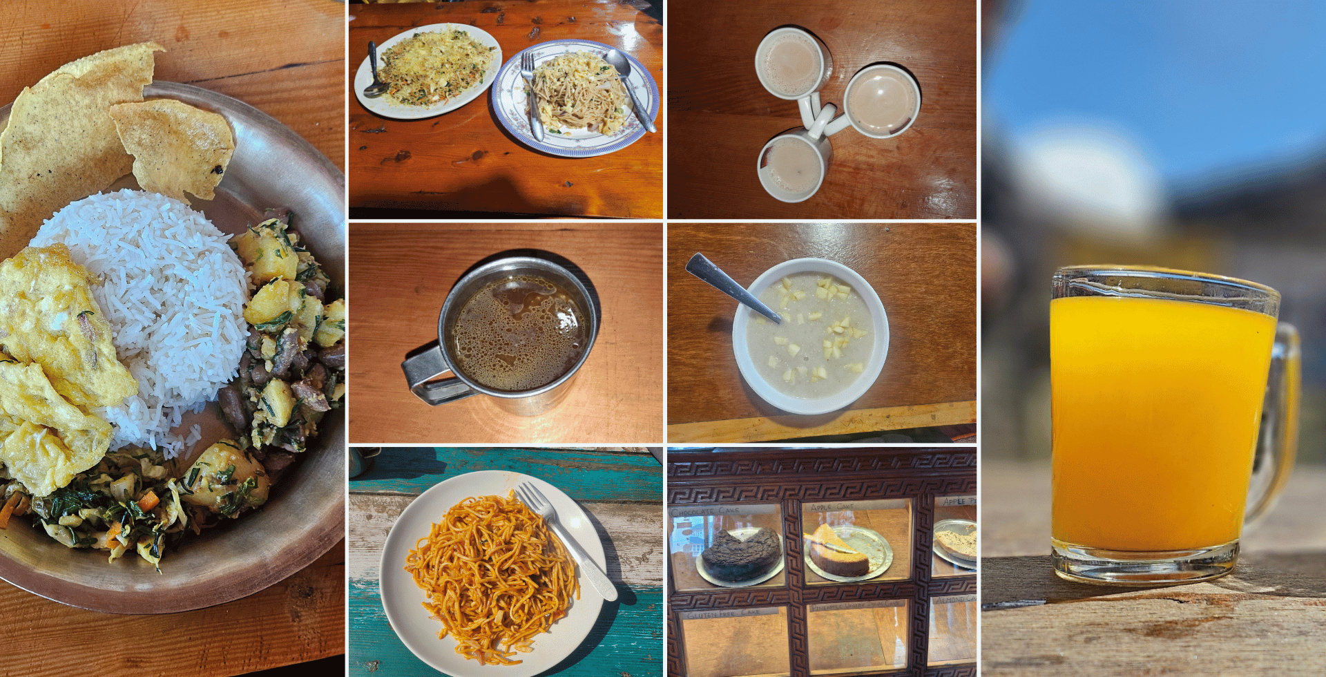 Foods in Langtang Trek