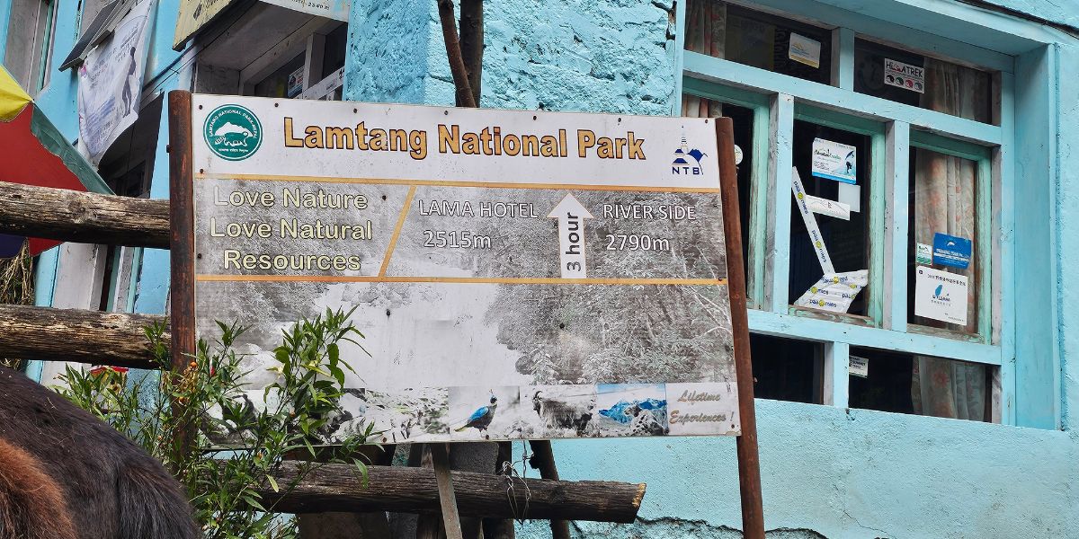 History of Langtang National Park
