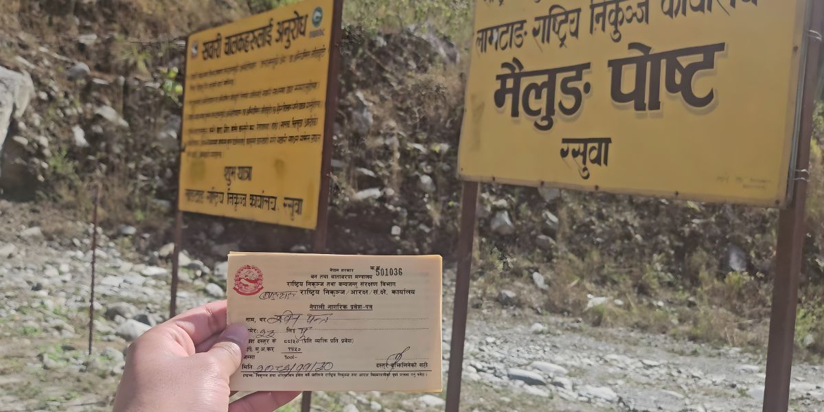 Langtang National Park Entry Permits