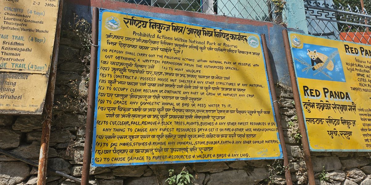 Langtang National Park Travel Guide