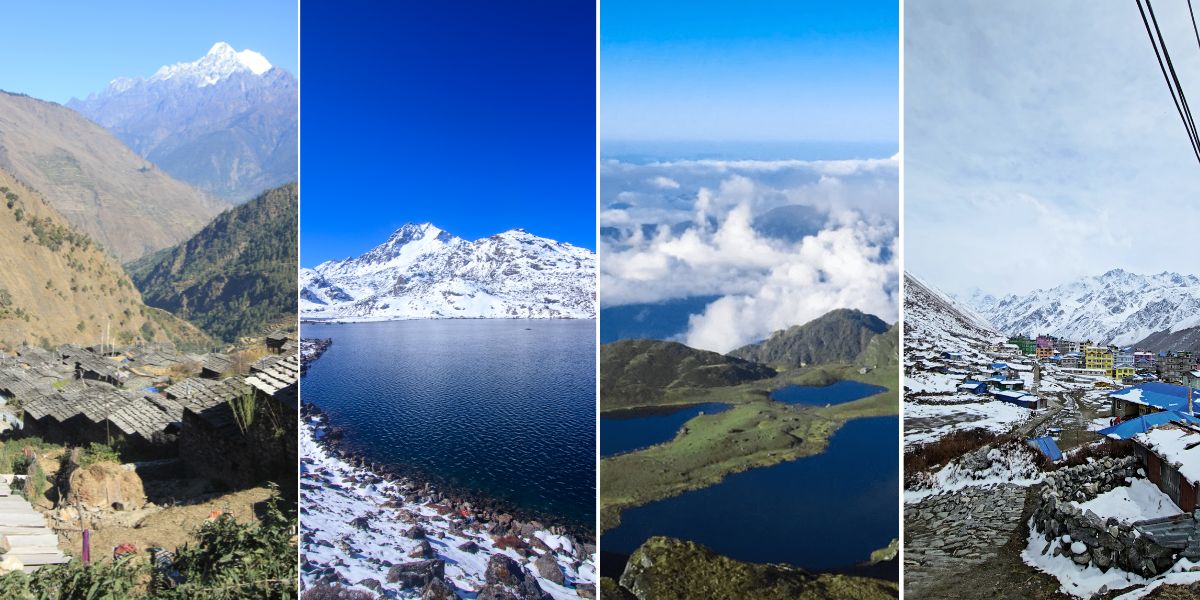 Major Trekking Routes in Langtang National Park