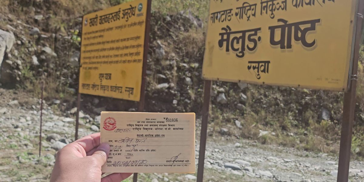 Langtang Trek Permit Cost