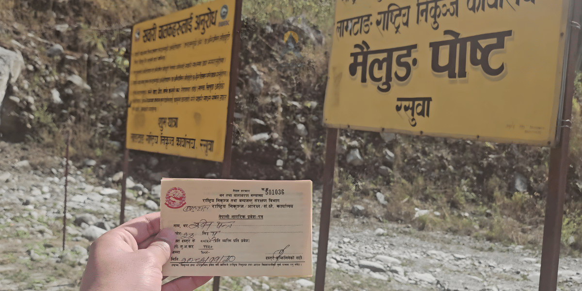 Permits for Langtang Trek