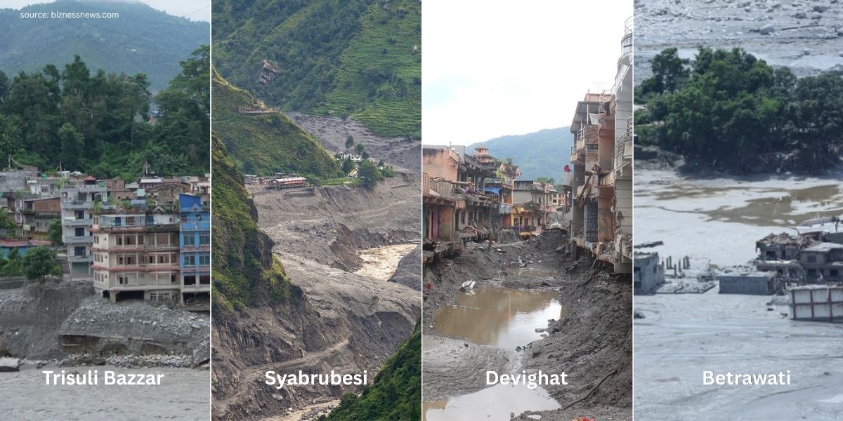 Bhotekoshi Trisuli 2026 Flash Flood affected areas