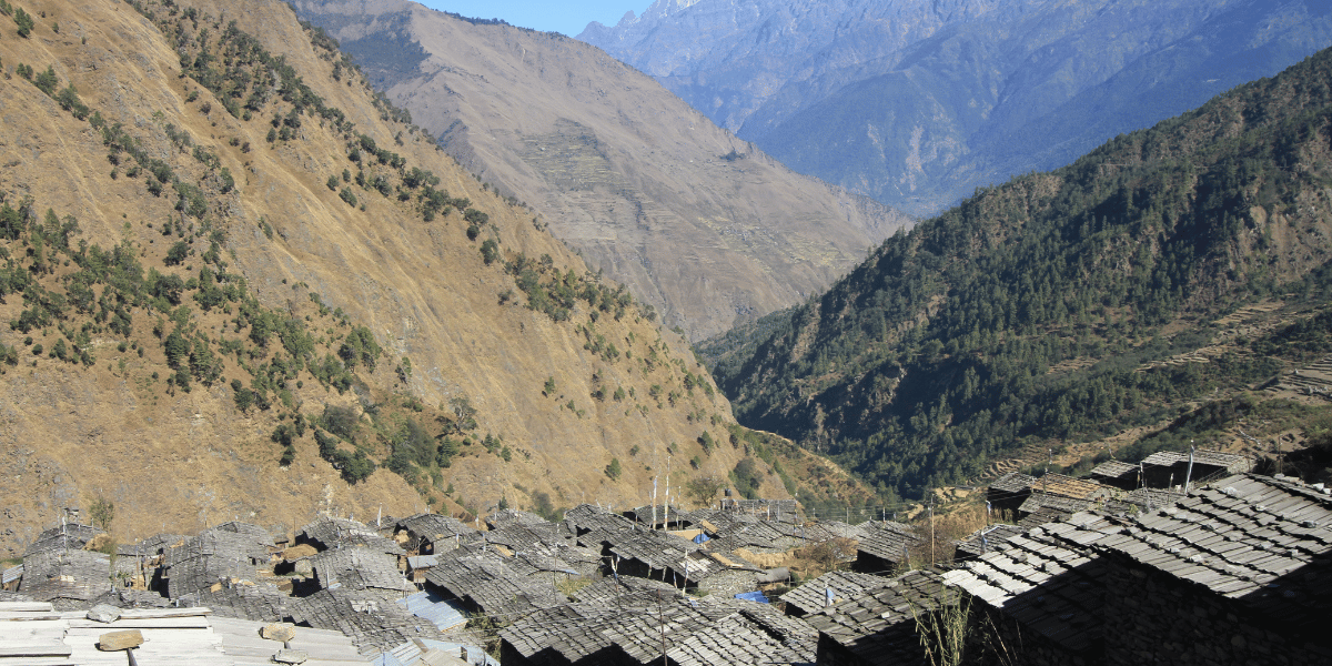 Gatlang Village