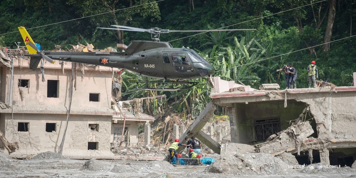 Nepal Army Rescuing Civilians after Bhotekoshi Flood 2026