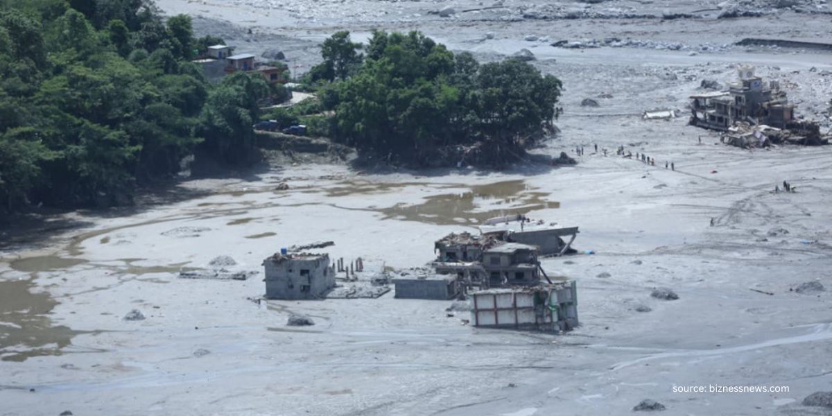 What triggered the 2026 Bhotekoshi Flood