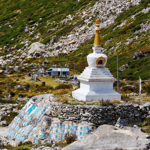 Buddhist Monuments in Langtang Valley