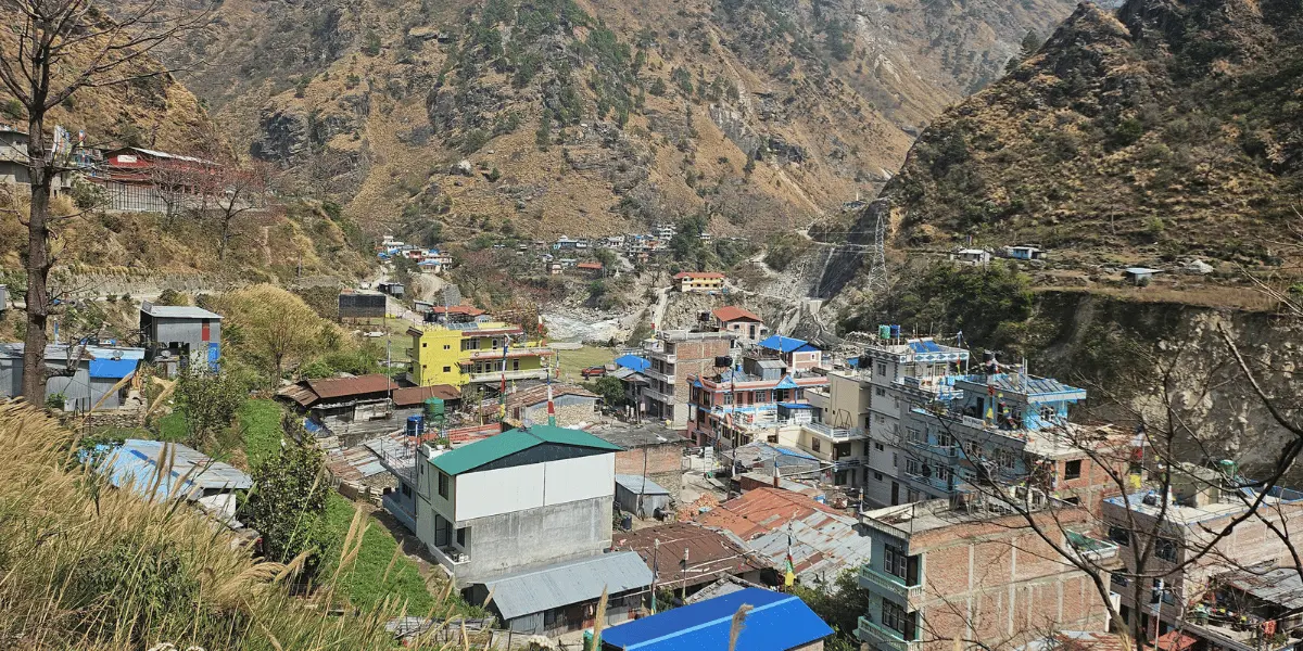 Syabru Bensi - Langtang Valley Trek Starting Point