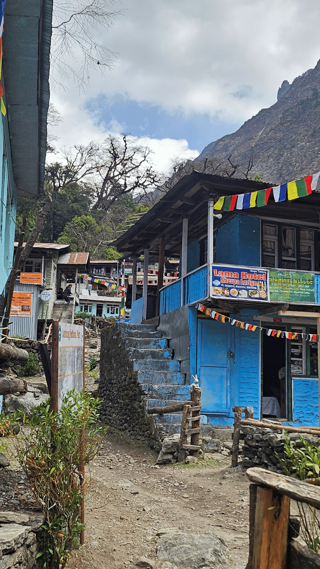 Villages in Langtang Valley Trek