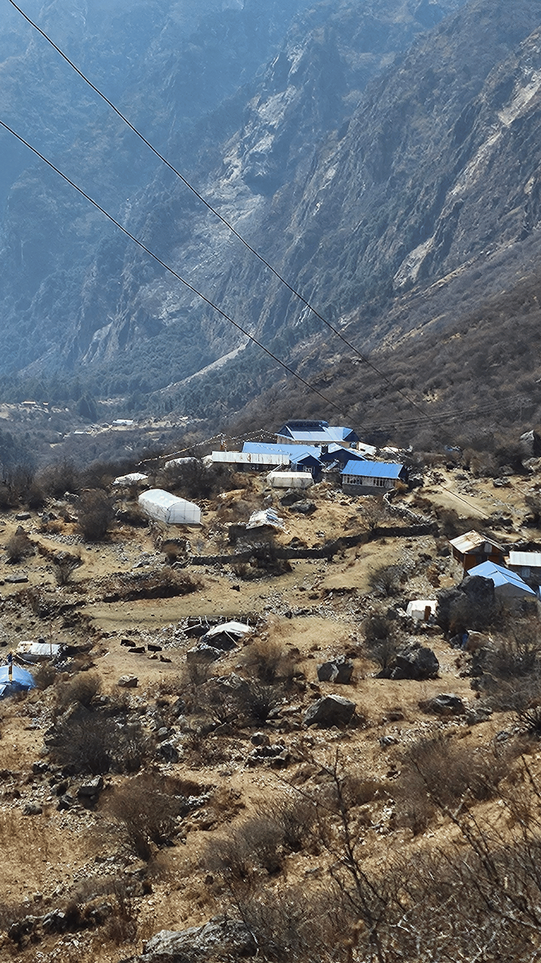 Villages in Langtang Valley Trek